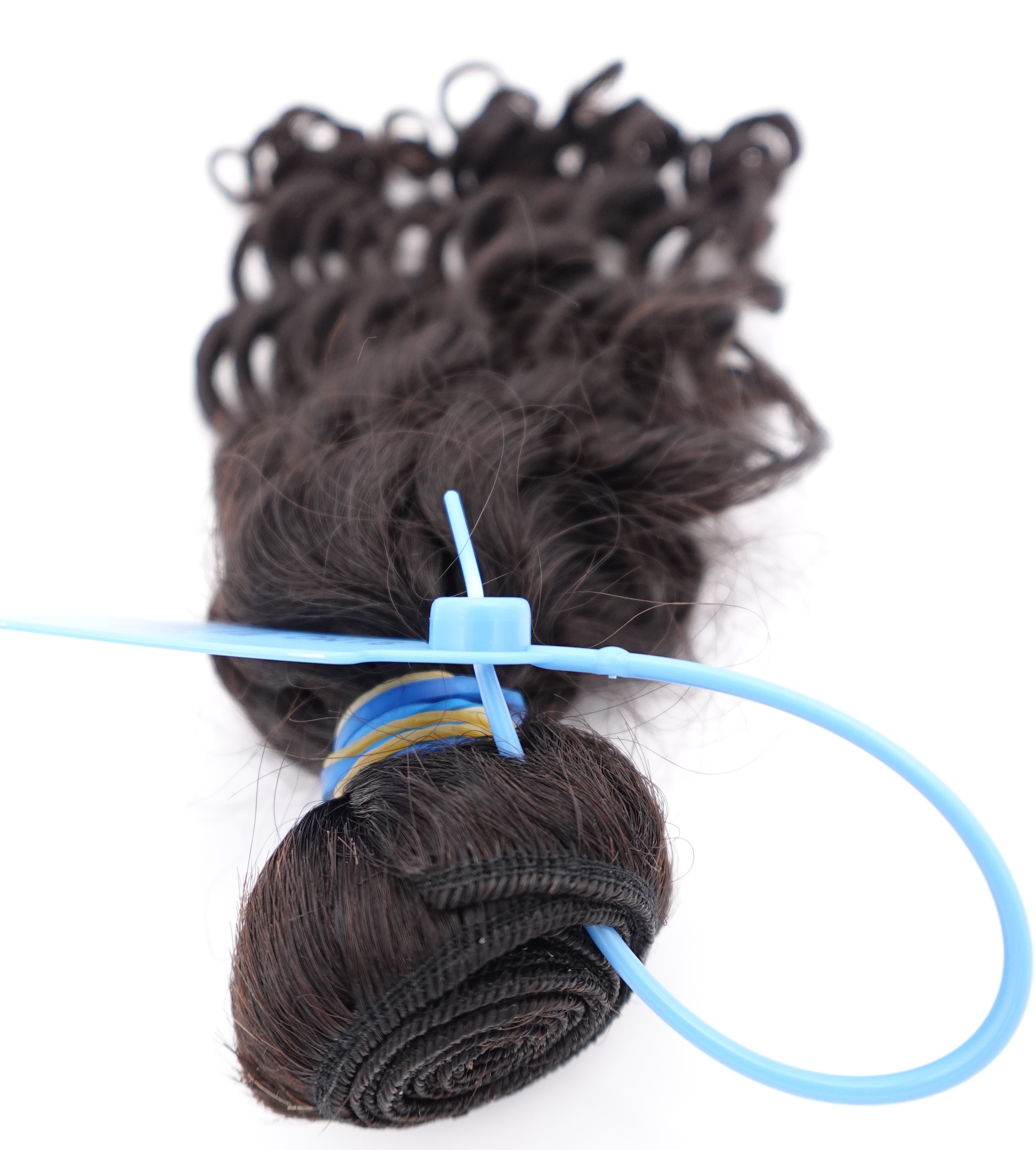 Single Deep wave with 20 inches size black color
